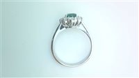 Anello Sommer Gioielli Donna KATE in Oro bianco Smeraldo 1.10 Ct SME_BRILL - SME_BRILL